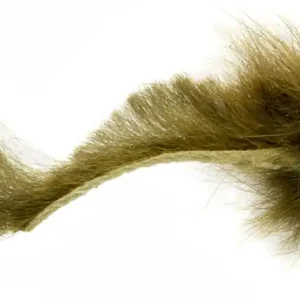 Fulling Mill Streamer - Croston's Micro Rabbit Sculpin Olive Barbless-