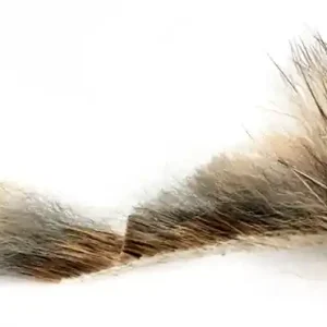 Fulling Mill Streamer - Croston's Micro Rabbit Sculpin Brown Barbless-