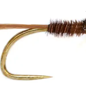 Fulling Mill Nymphe - KJ Brown Muskins Barbless- 10