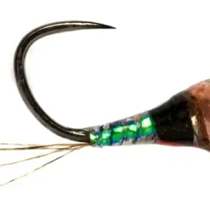Fulling Mill Nymphe - Croston's FMJ Micro Perdigon Pink Widow Barbless-
