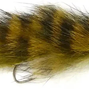 Fulling Mill Streamer - Mini Weighted Snake Olive Barbless-