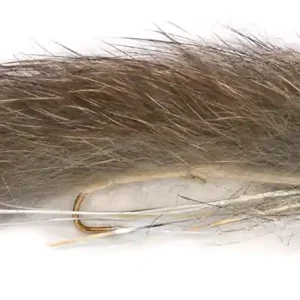 Fulling Mill Streamer - Snake-Bait Grey Barbless-