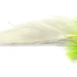 Fulling Mill Streamer - Fluff Cat White Tungsten Barbless-