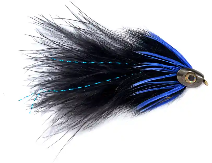 Fulling Mill Streamer - Ronan's Possum Streamer Midnight-