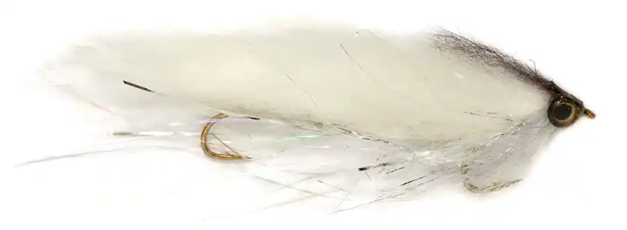 Fulling Mill Streamer - Snake-Bait White-