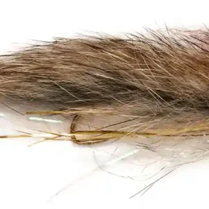Fulling Mill Streamer - Snake-Bait Natural Barbless-