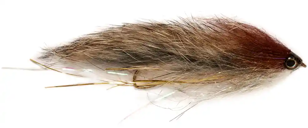 Fulling Mill Streamer - Snake-Bait Natural Barbless-