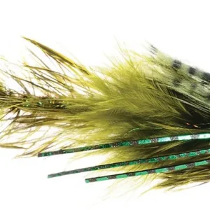 Guideline Streamer - Double Gonga olive-