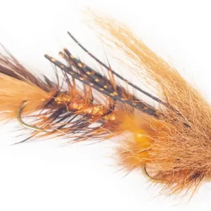 Umpqua Streamer - Baby Gonga rust-