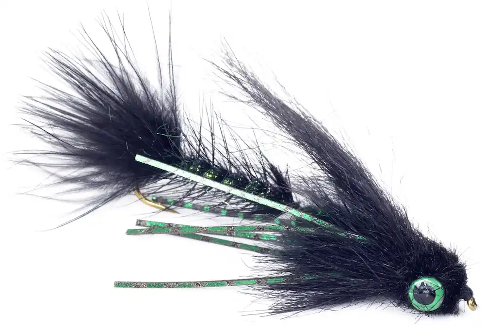Umpqua Streamer - Baby Gonga black-