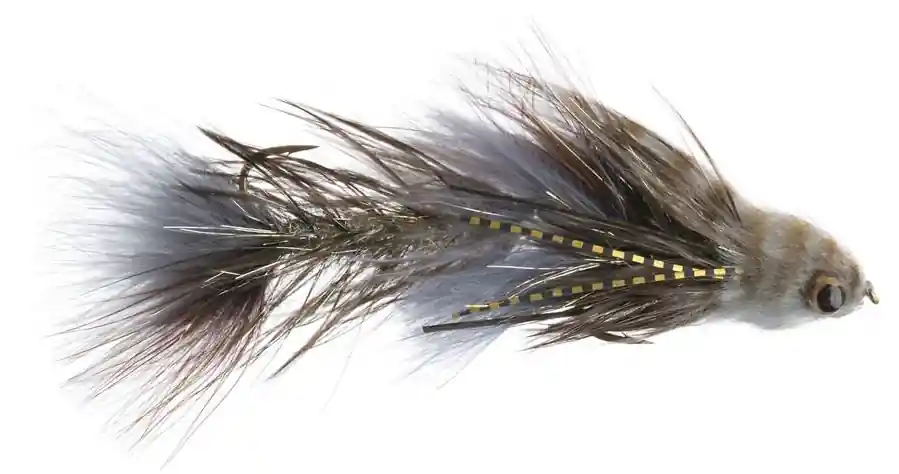 Guideline Streamer - Double Gonga gray-