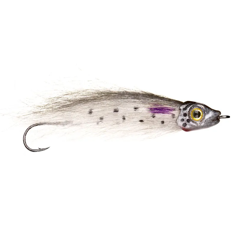Wurm Intruder Streamer 3D-Kopf regenbogenforelle-                                                                                                                                                                                                                        10 cm