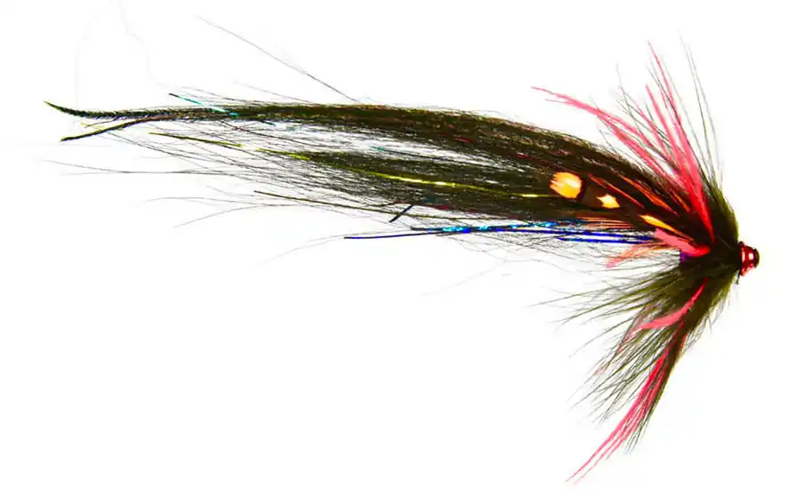 Frödin Flies Tubenfliege BTT Nobody Series - Black Doctor Flash- 2 cm