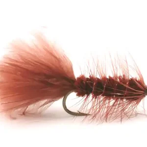 Guideline Streamer - Wooly Bugger brown- 8