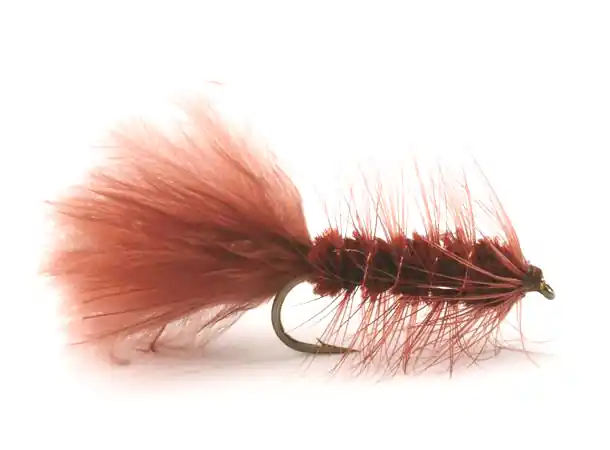 Guideline Streamer - Wooly Bugger brown- 8