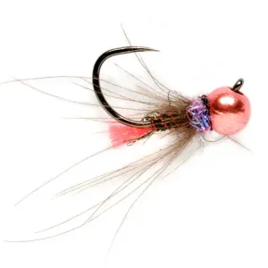 Fulling Mill Nymphe - Red Tag Pinky Jig Barbless- 18