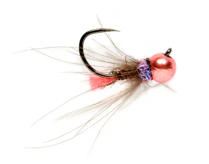 Fulling Mill Nymphe - Red Tag Pinky Jig Barbless- 18