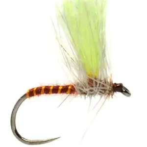Fulling Mill Trockenfliege - Procter's Hi Vis Cranked Spinner Barbless-