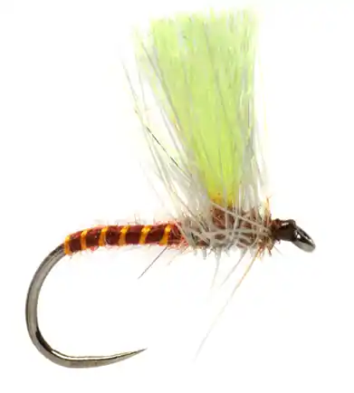 Fulling Mill Trockenfliege - Procter's Hi Vis Cranked Spinner Barbless-
