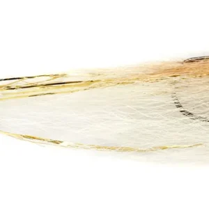 Fulling Mill Streamer - Daz's Bendback Minnow tan & white-