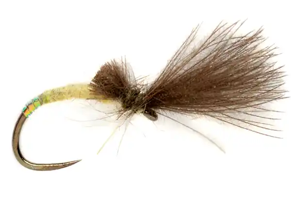 Fulling Mill Trockenfliege - Procter's Pearly Butt Pale Watery Emerger Barbless-