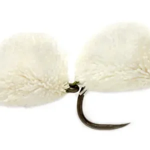 Fulling Mill Trockenfliege - Double Biscuit Brotfliege white-