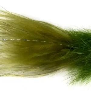 Fulling Mill Streamer - Ronan's Possum Streamer Green Machine-