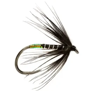 Fulling Mill Nassfliege - Procter Pearly Butt Black Spider Barbless-