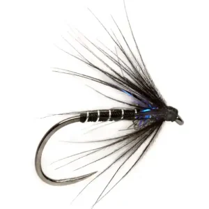 Fulling Mill Nassfliege - Procter Ice Thorax Black Spider Barbless-