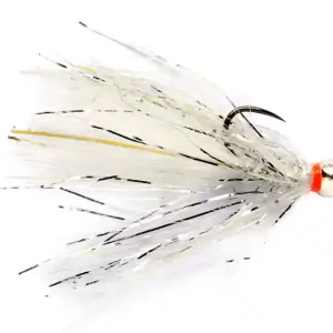 Fulling Mill Streamer - Daniel's UV Polar Jig White Barbless-