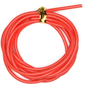 Partridge Silicone Tube red Schlauch für Tubenfliegenhaken-