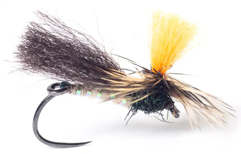 Guideline Trockenfliege - Indicator Caddis Dropper Hopper Bissanzeigerfliege-