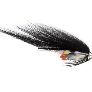 Future Fly FF Zonker Flies Tubenfliege 04 black silver-