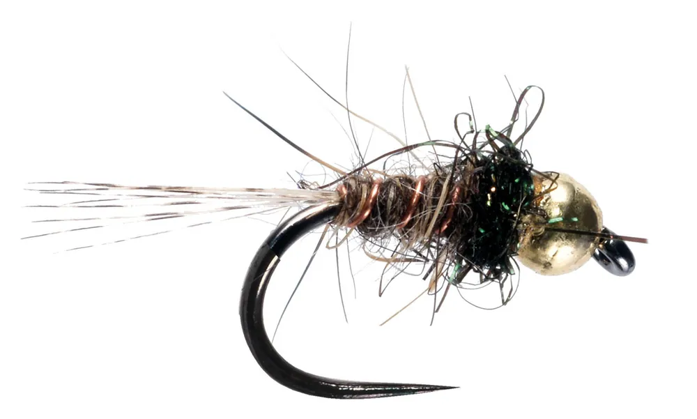 Soldarini Tungsten Nymphe - Grey Hare's Ear Spectra- 16