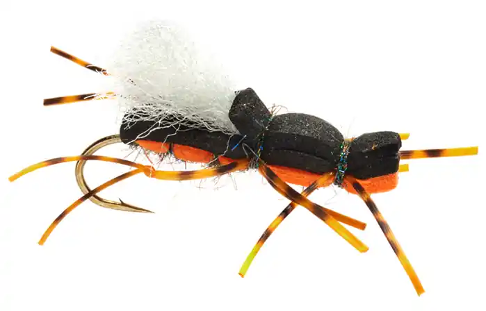 Fulling Mill Trockenfliege - Gordo Alberto Black-Orange Käfe- 6