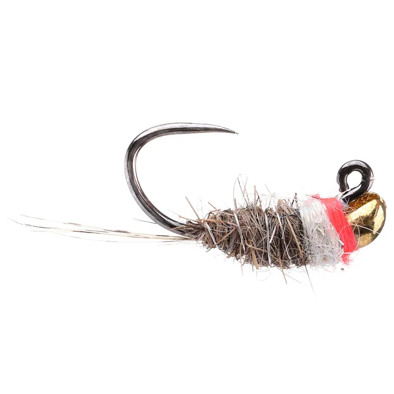 Soldarini Nymphe - Tungsten Javi Jig Hare's Ear White- 14
