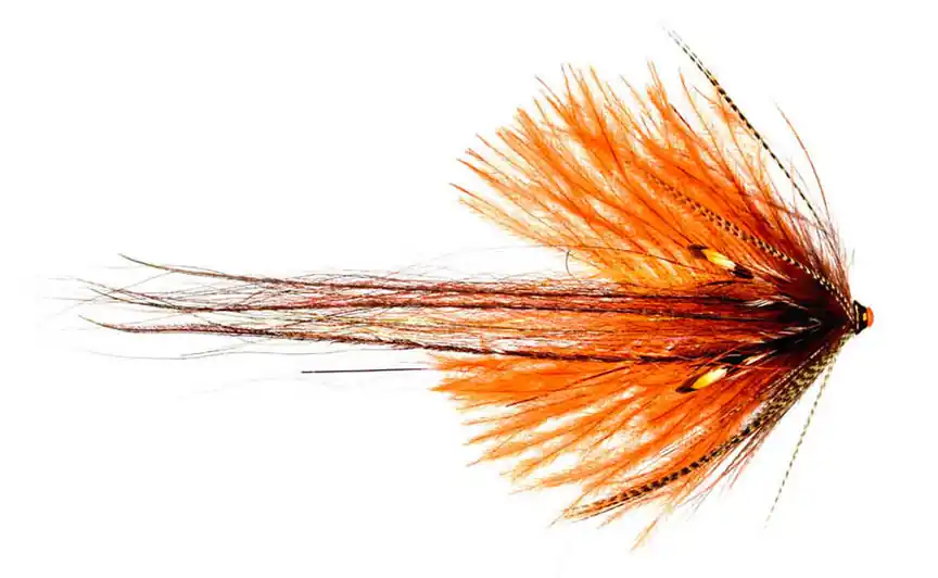 Frödin Flies Tubenfliege Butterfly Series - Fiery Brown- 5 cm