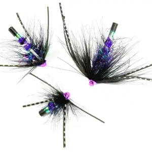 Frödin Flies Tubenfliege Loose Body Series - Mikkeli Blue Rubberlegs Tubenfliegen Set-