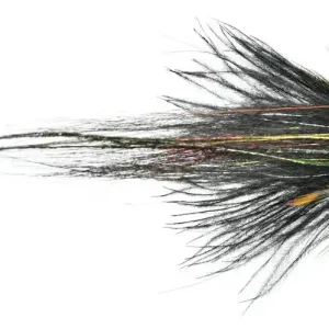 Frödin Flies Tubenfliege Butterfly Series - Black & Silver- 5 cm
