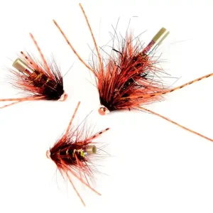 Frödin Flies Tubenfliege Loose Body Series - Phatakorva Rubberlegs Tubenfliegen Set-