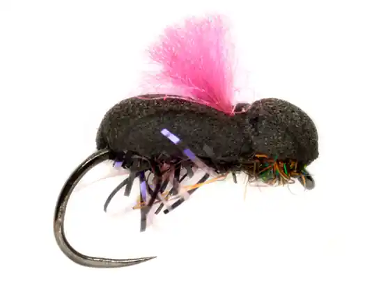 Fulling Mill Trockenfliege - Procter's Target Beetle Pink Barbless- 12