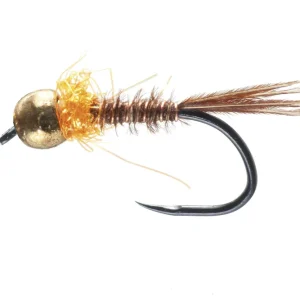 Soldarini Fly Tackle Tungsten Nymphe - Pheasant Tail Spectra 94 Orange- 14