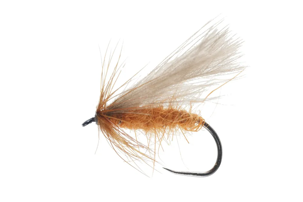 Soldarini Trockenfliege - Special CDC Sedge Rusty-