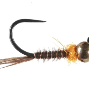 Soldarini Tungsten Jig Nymphe - Pheasant Tail Spectra 94 Orange- 14