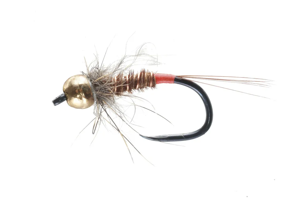 Soldarini Tungsten Nymphe - Pheasant Tail Red Tip- 14
