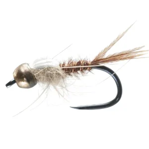 Soldarini Tungsten Nymphe - Pheasant Tail White Black- 16