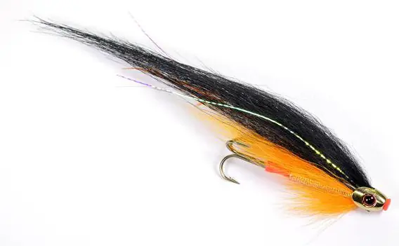 Guideline Tubenfliege Scullray black & orange- 6 cm