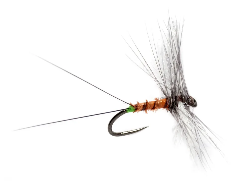 Fulling Mill Trockenfliege - Croston Cripple Spinner Barbless-