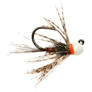 Fulling Mill Nymphe - White Bead PT Jig Barbless-
