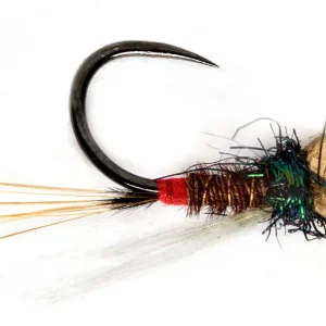 Fulling Mill Nymphe - Roza's White Wing PT Jig Barbless-